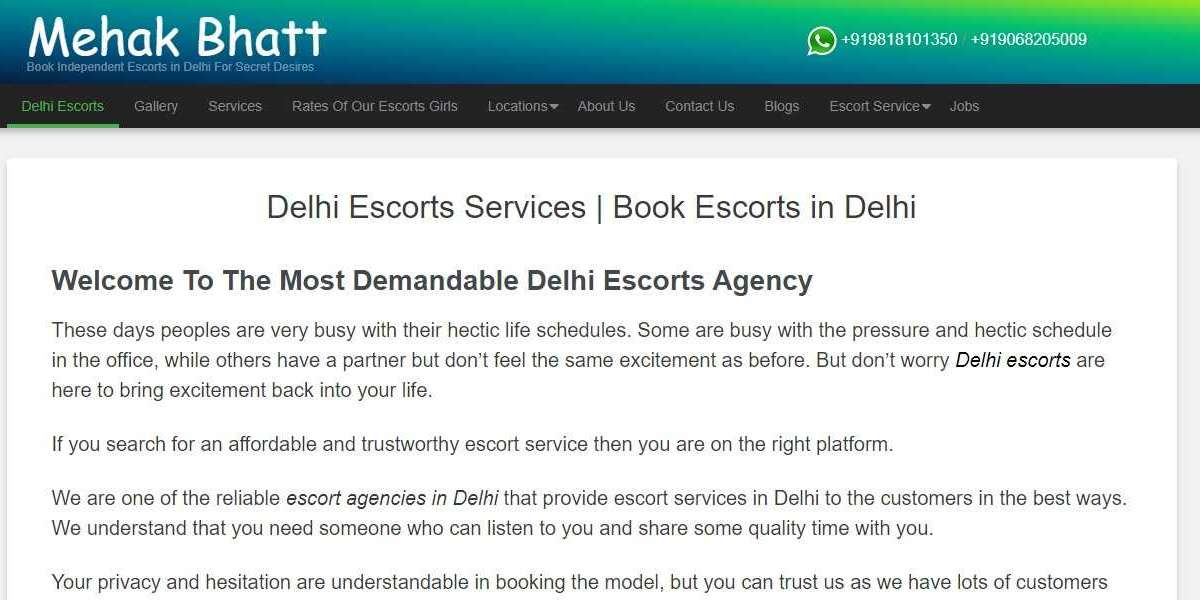 Cultural Perspectives on Escort Services in India