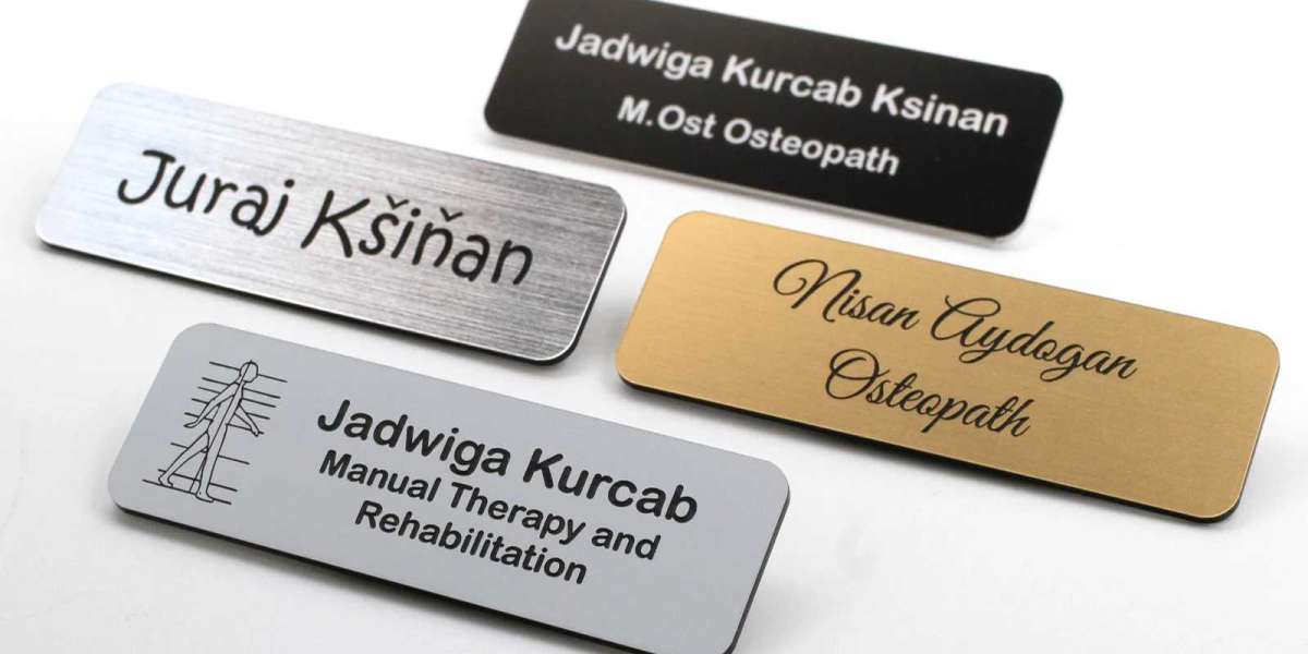 Make a Lasting Impression with Custom Name Tag Badges