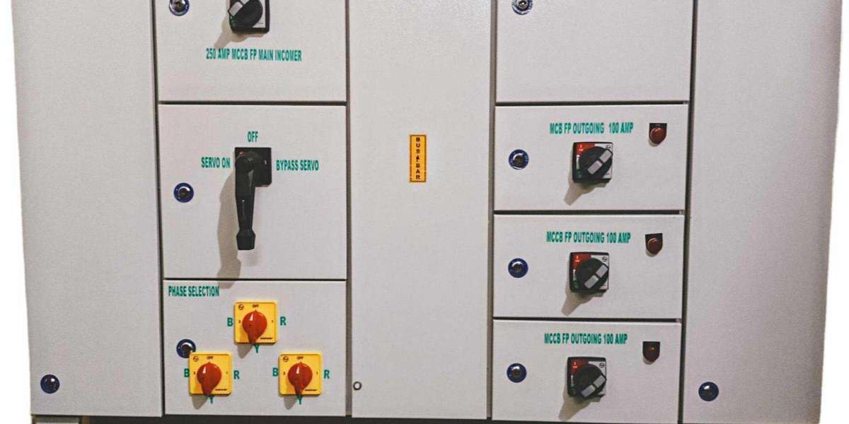 Industrial Efficiency with Servo Bypass Panels and PLC Panels by JP Shine Electrical