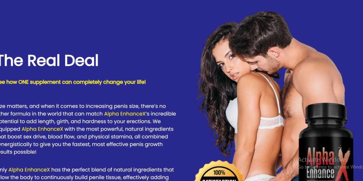 Alpha EnhanceX Male Enhancement Official Website, Working, Price In USA & Reviews [Updated 2024]