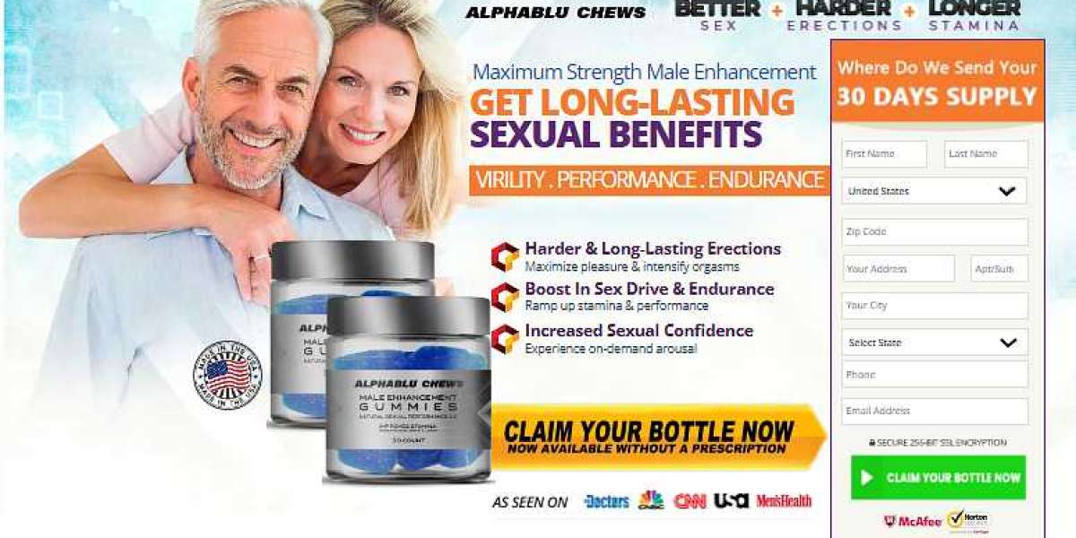 AlphaBlu Chews Male Enhancement Gummies  Reviews [2024]: Working, Official Website, Cost & Buy In USA