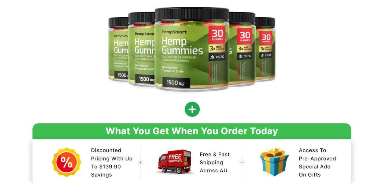 HempSmart Hemp Gummies Benefits, Working, Price In AU, NZ, ZA & CA